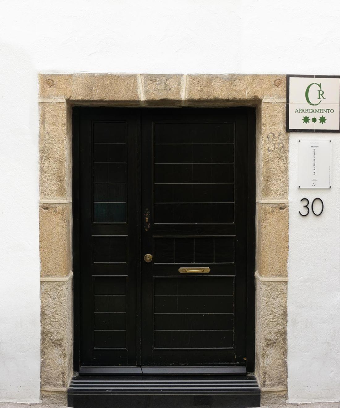 La Antigua Fonda Relator Apartment Hervas Exterior photo